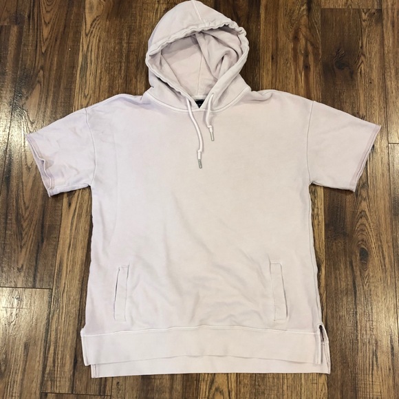 pacsun short sleeve hoodie